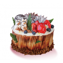 母親節蛋糕 - 森林小松鼠